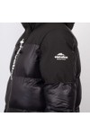 Helvetica Mens Black Queyras Hooded Jacket