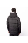 Helvetica Mens Black Barnes Hooded Jacket