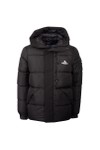 Helvetica Mens Black Barnes Hooded Jacket