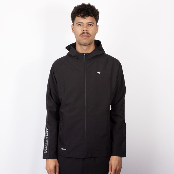 Helvetica Mens Black Impact Jacket