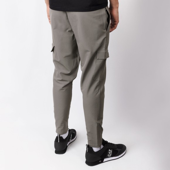Helvetica Mens Grey Cargo Pants main image