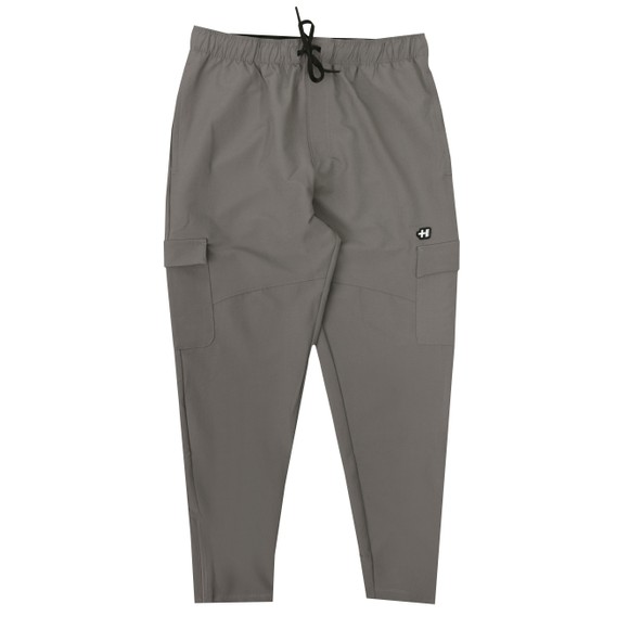 Helvetica Mens Grey Cargo Pants