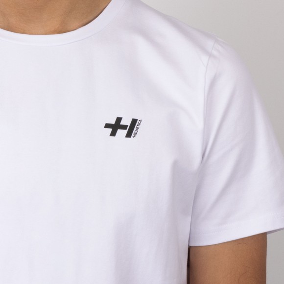 Helvetica Mens White Faro T Shirt main image