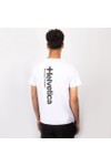 Helvetica Mens White Faro T Shirt
