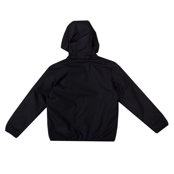 EA7 Emporio Armani Boys Black Hooded Bomber Jacket main image
