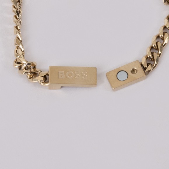 BOSS Mens Gold Chain Bracelet #3