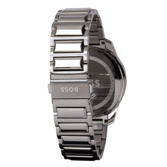 BOSS Mens Grey Trace Watch #3