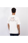 Replay Mens White Back Print T-Shirt