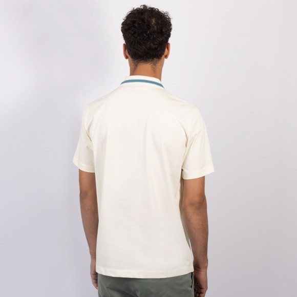 PS Paul Smith Mens Off-White Collar Tipping Polo Shirt #4
