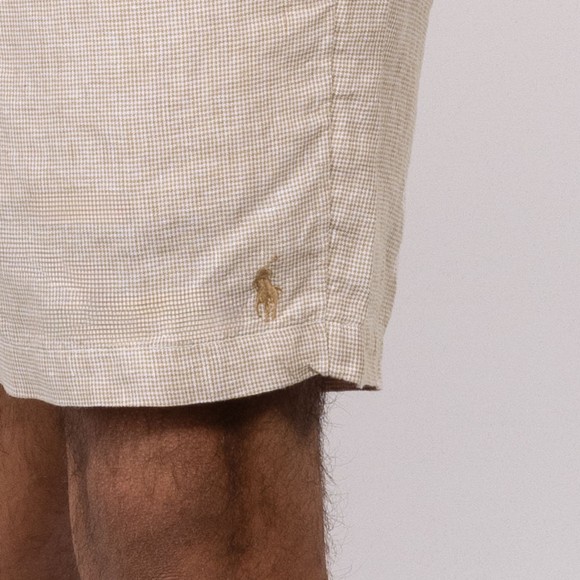 Polo Ralph Lauren Mens Beige Linen Prepster Short #3