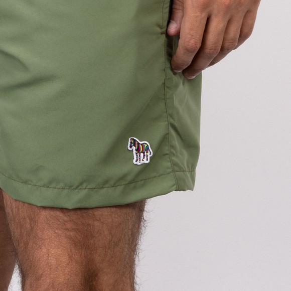 PS Paul Smith Mens Green Zebra Swim Short #3