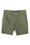 Hackett Mens Green Ken Core Chino Shorts