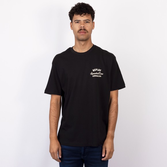 Replay Mens Black Adrenalina T-Shirt main image