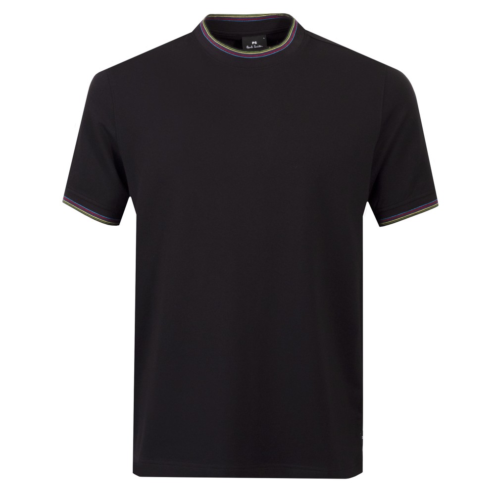 Stripe Collar T-Shirt