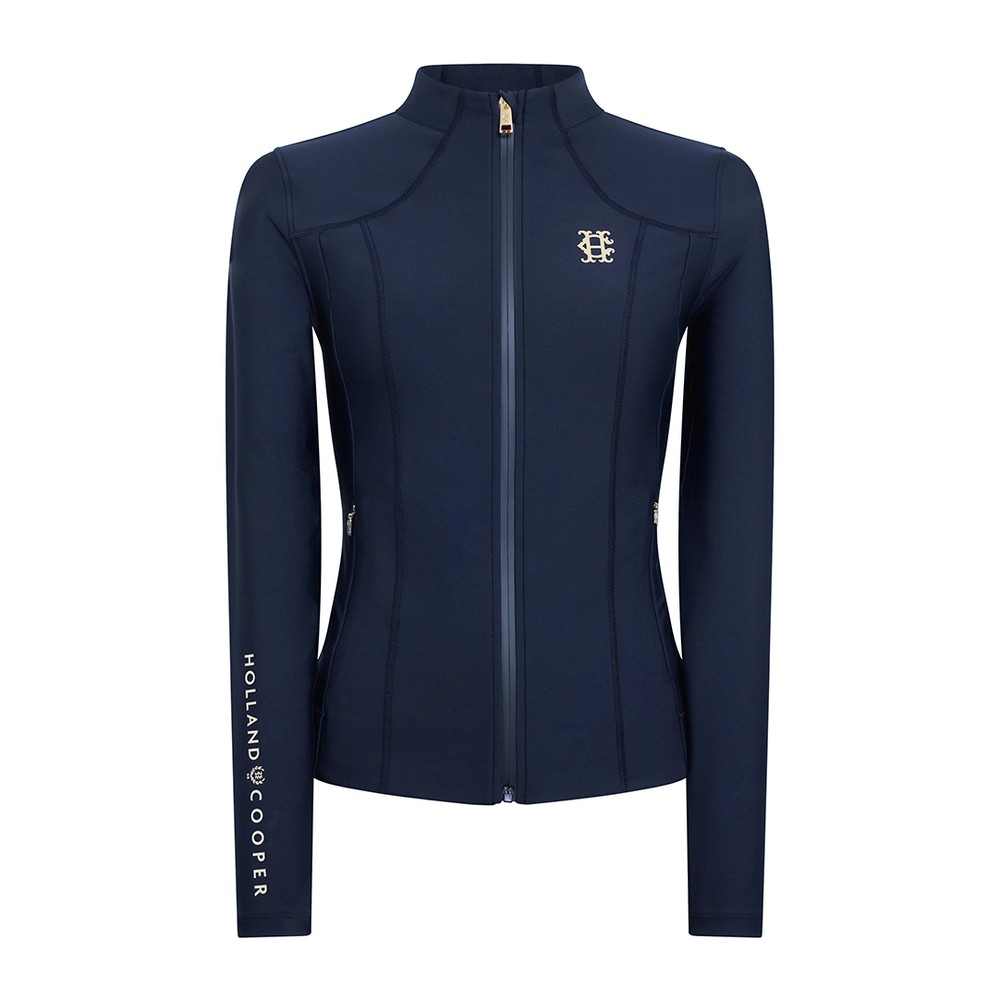 Holland Cooper Chiltern Zip Training Top, view 1
