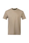 Thomas Maine Mens Beige Basic Crew Neck T Shirt