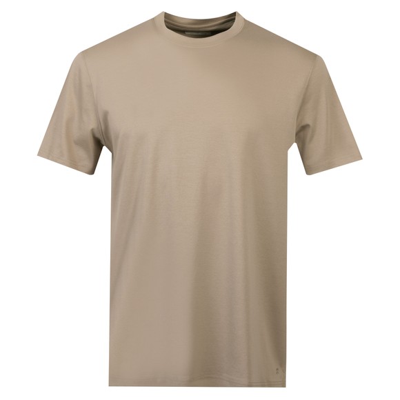 Thomas Maine Mens Beige Basic Crew Neck T Shirt main image