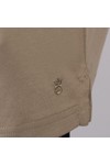 Thomas Maine Mens Beige Basic Crew Neck T Shirt