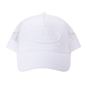Velvet/Mesh Trucker Cap With Patch