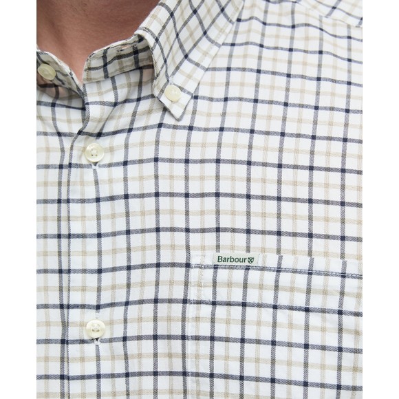 Barbour Countrywear Mens Green Preston Tattersall Shirt main image