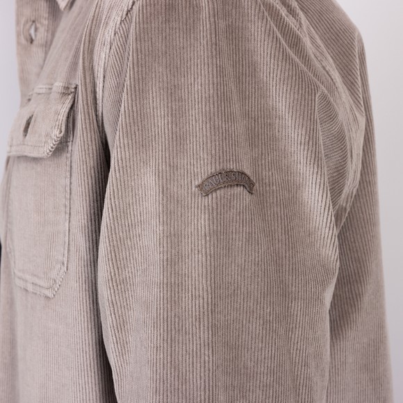 Paul & Shark Mens Brown Cord Overshirt #3
