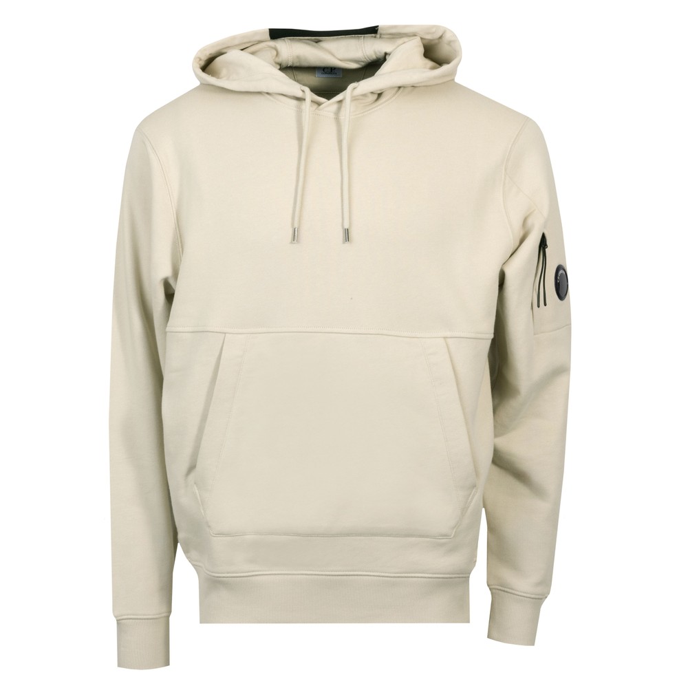 C.P. Company Diagonal Raised Fleece Hooded Lens Sweatshirt, view 1