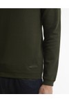 Barbour Countrywear Mens Green Guy 1/2 Zip Sweatshirt