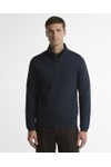 Barbour Countrywear Mens Blue Guy 1/2 Zip Sweatshirt