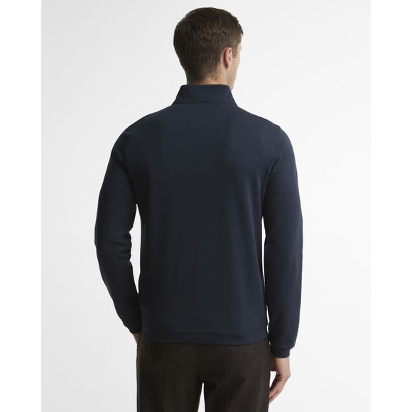 Barbour Countrywear Mens Blue Guy 1/2 Zip Sweatshirt main image