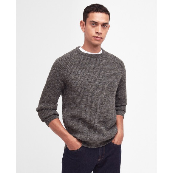 Barbour Countrywear Mens Green Horseford Crew Jumper main image