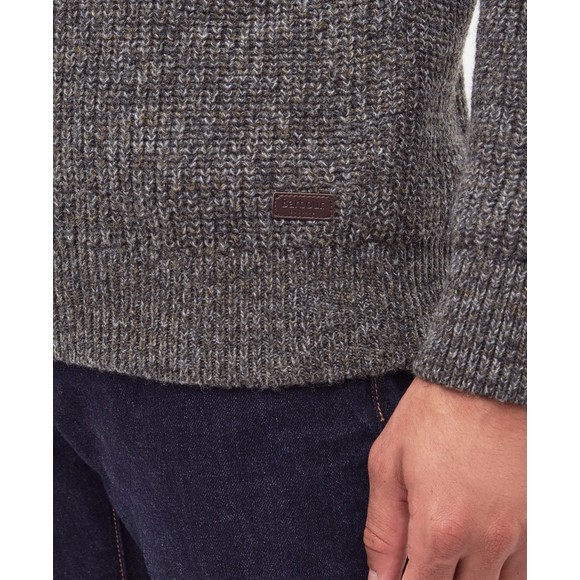 Barbour Countrywear Mens Green Horseford Crew Jumper main image