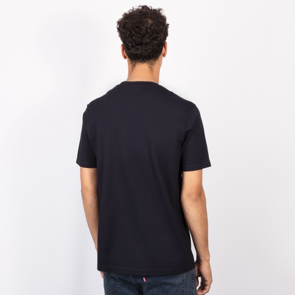Paul & Shark Mens Blue Flock Shark Logo T Shirt #4