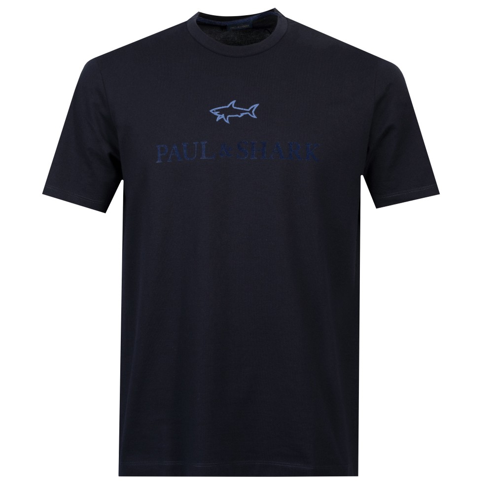 Flock Shark Logo T Shirt