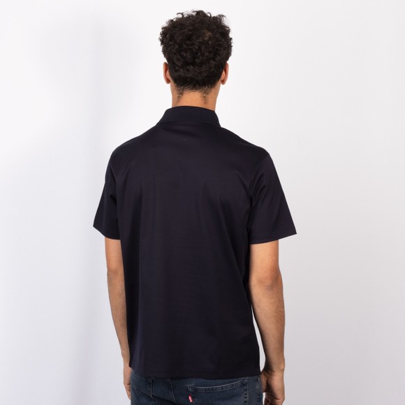 Paul & Shark Mens Blue Plaque Logo Polo Shirt #4