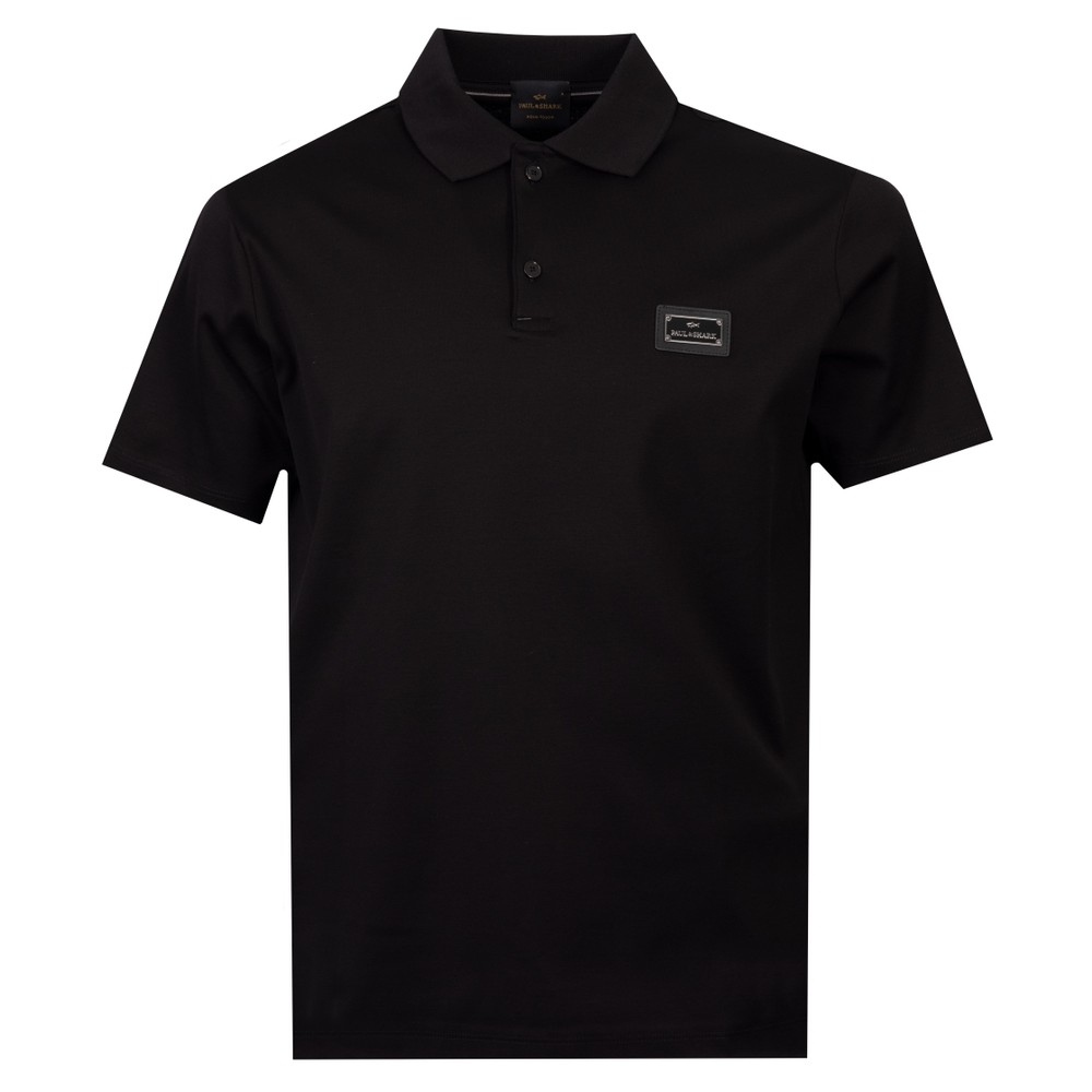 Plaque Logo Polo Shirt
