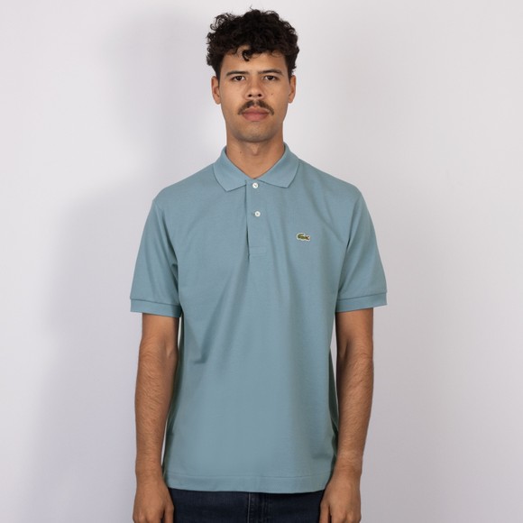 Lacoste Mens Blue L1212 Plain Polo Shirt #2