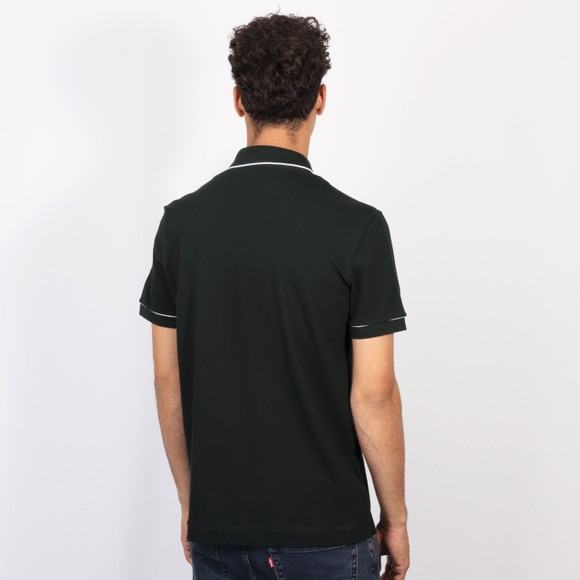 Lacoste Mens Green PH8184 Paris Contrast Trim Polo #4