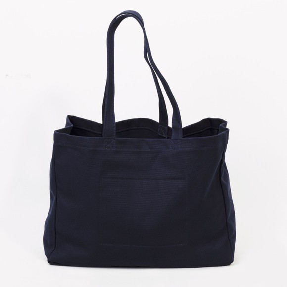Polo Ralph Lauren Womens Blue Crest Embroidered Canvas Tote #3