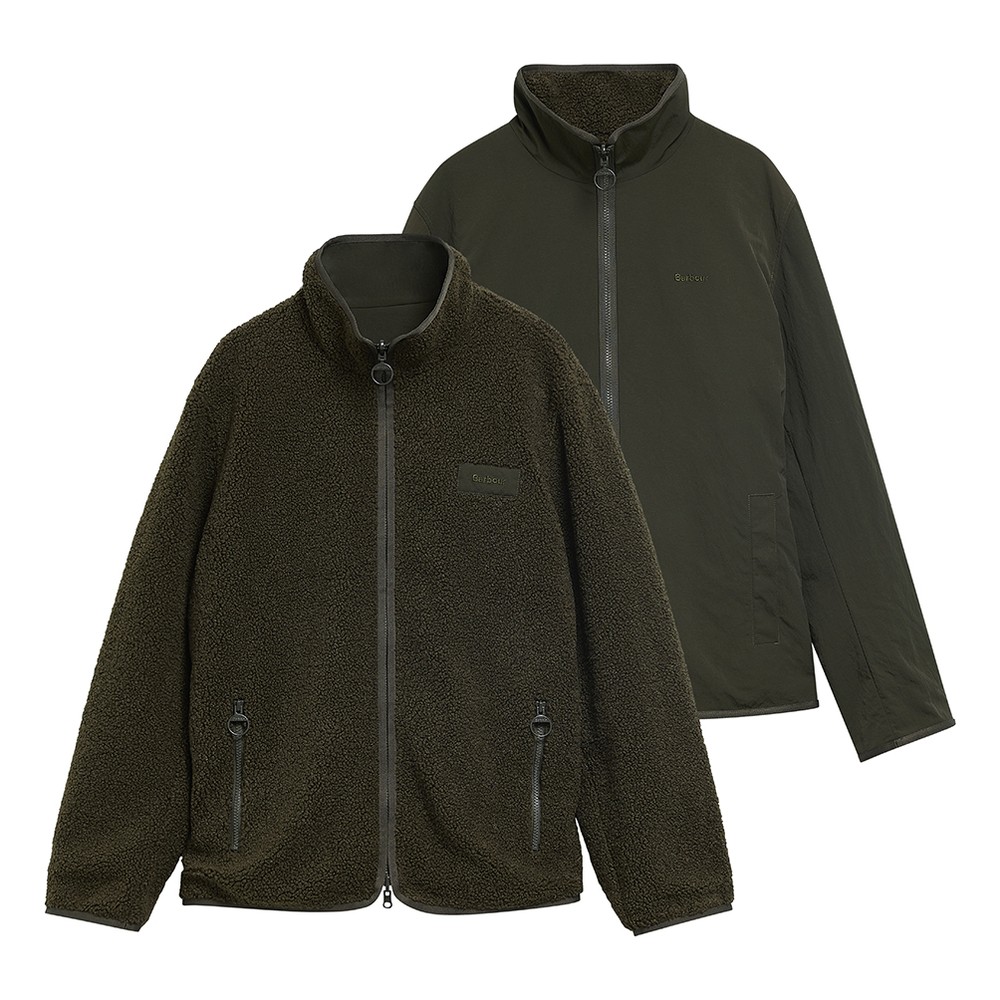 Barbour Lifestyle Reversible Fleece Jacket, view 1