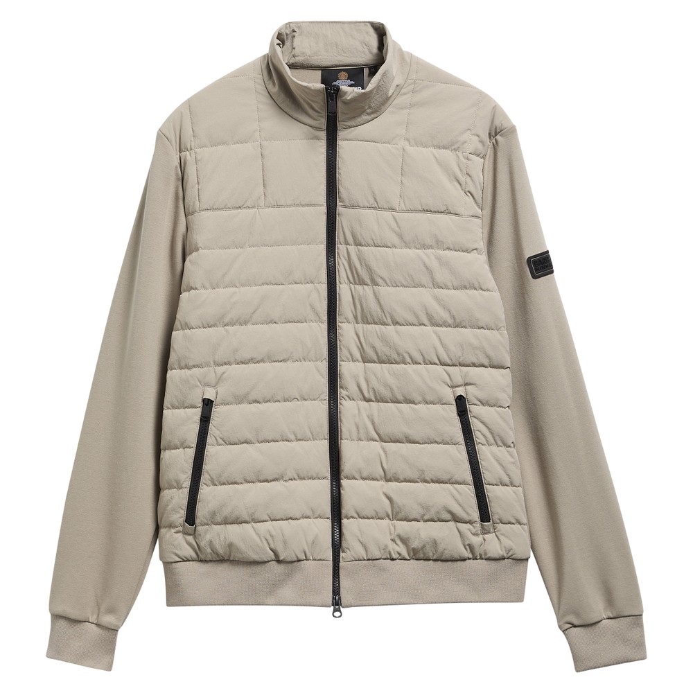 Collins Baffle Quilted Full-Zip Sweat