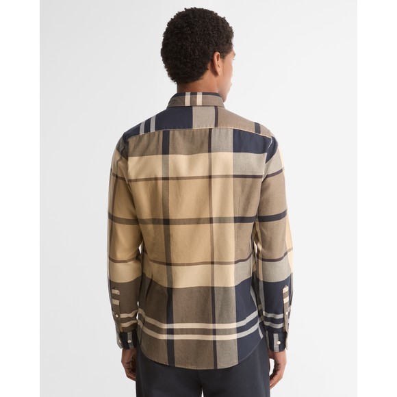 Barbour Countrywear Mens Blue Dunoon Tailored Shirt #4