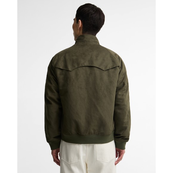 Barbour Int. Steve McQueen Mens Green Drome Jacket #4
