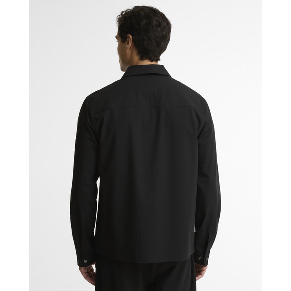 Barbour International Mens Black Tash Overshirt #4