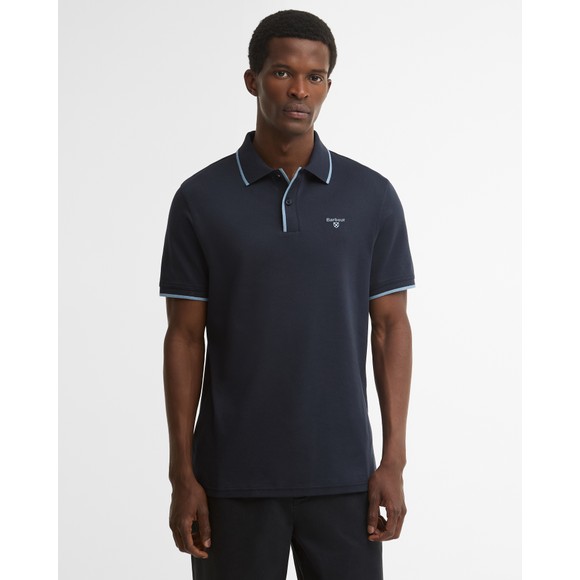 Barbour Countrywear Mens Blue Callock Polo main image