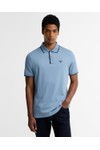 Barbour Countrywear Mens Tarn Blue Callock Polo