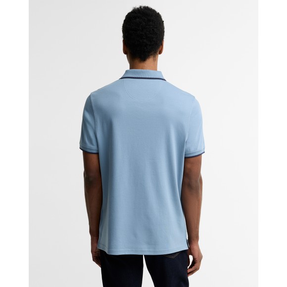 Barbour Countrywear Mens Tarn Blue Callock Polo main image