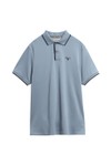 Barbour Countrywear Mens Tarn Blue Callock Polo