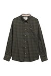Barbour Countrywear Mens Green Bank Tattersall Shirt