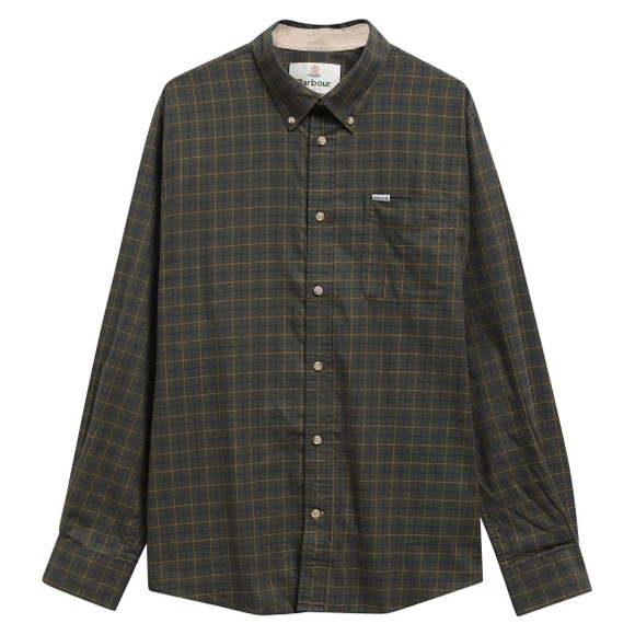 Barbour Countrywear Mens Green Bank Tattersall Shirt main image