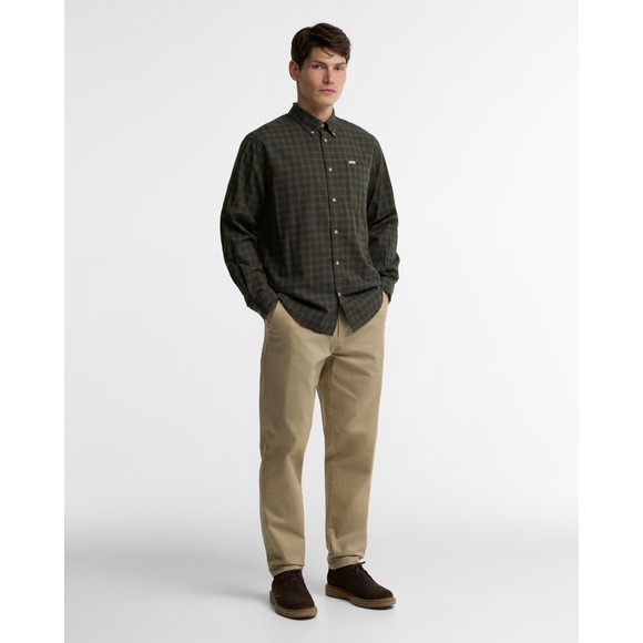 Barbour Countrywear Mens Green Bank Tattersall Shirt main image